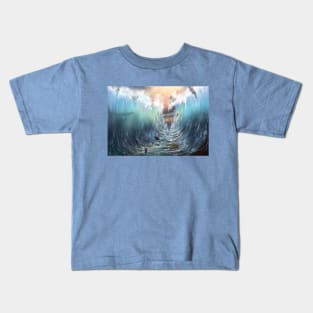 Parting of the red sea Kids T-Shirt